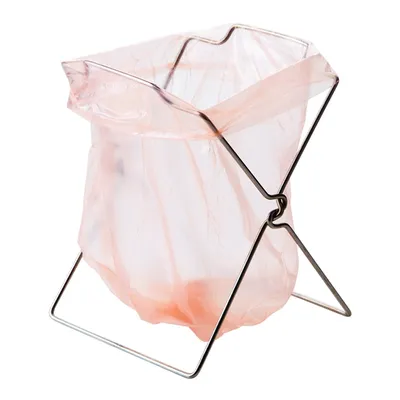 Stainless Folding Trash Bag Stand