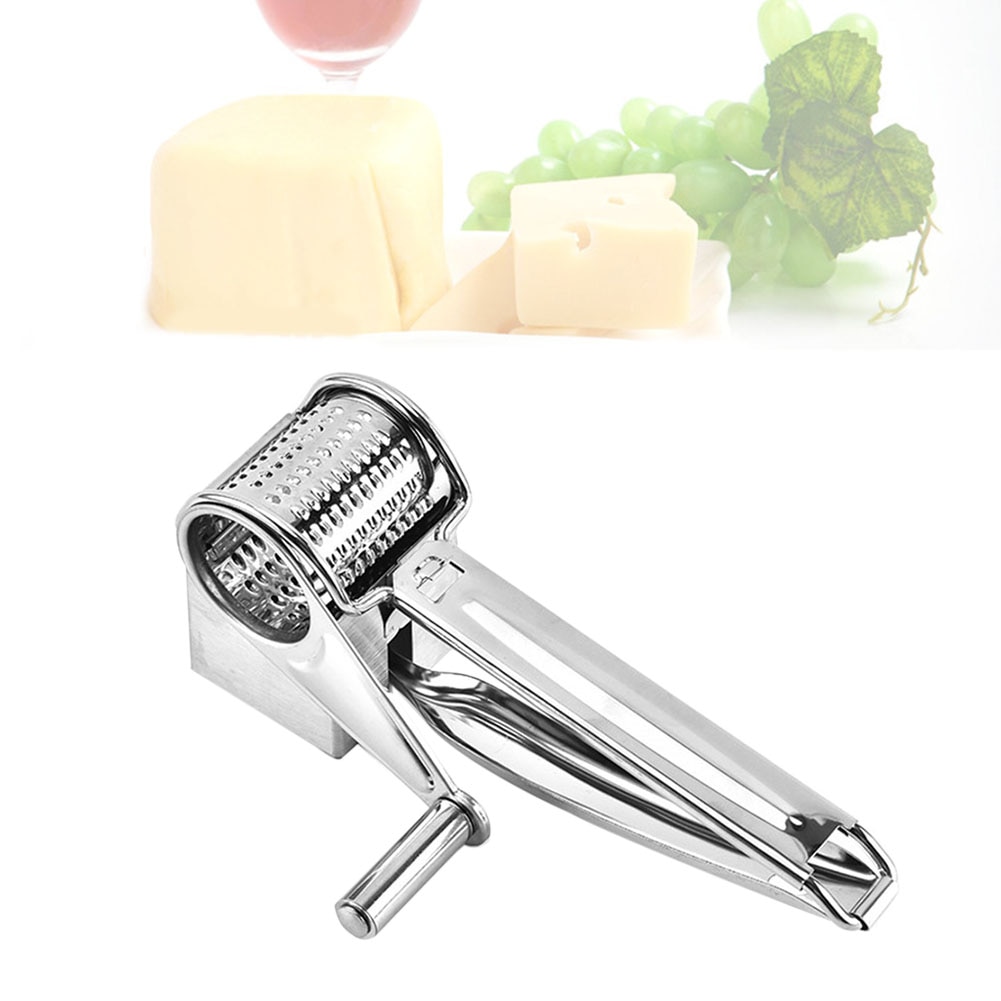 Stainless Hand Crank Cheese Grater Stainless Hand Crank Cheese Grater