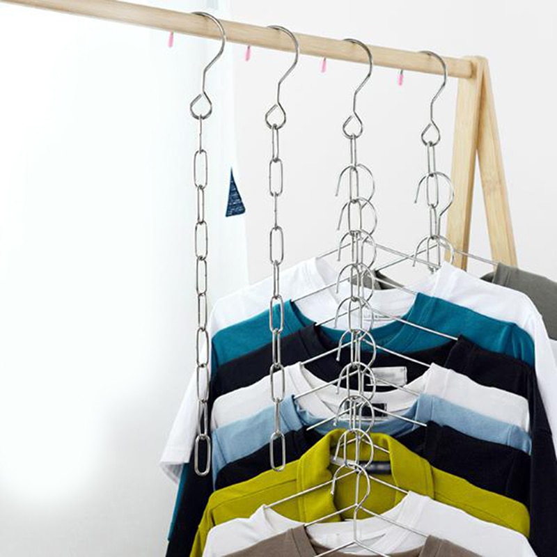 Stainless Hanger Chain Closet Organizer Stainless Hanger Chain Closet Organizer