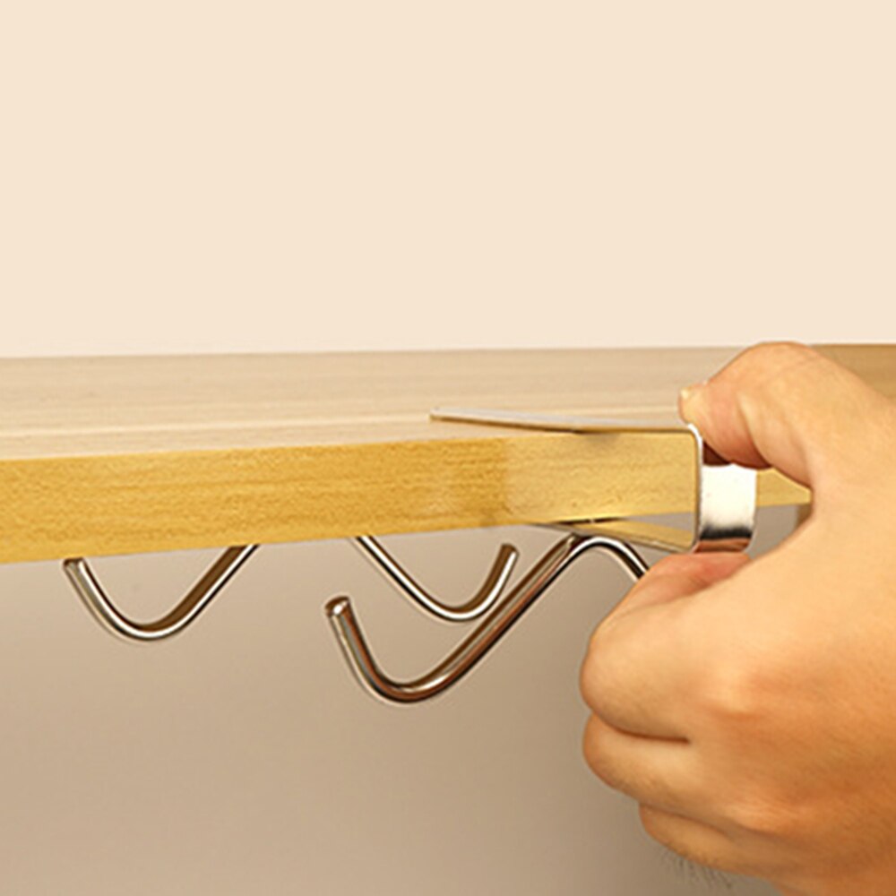 Stainless Iron Coffee Mug Hooks