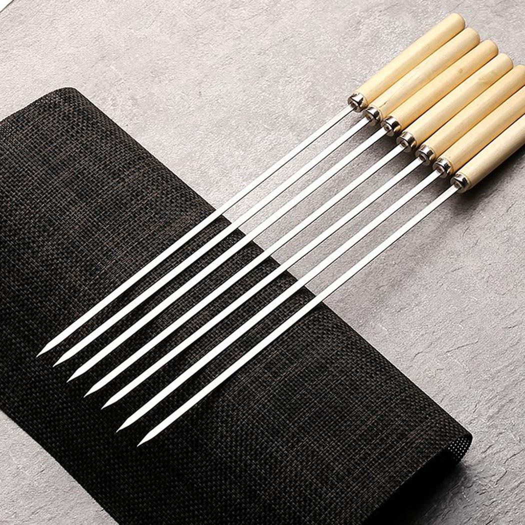 Stainless Kebab Metal Skewers (20pcs) Stainless Kebab Metal Skewers (20pcs)