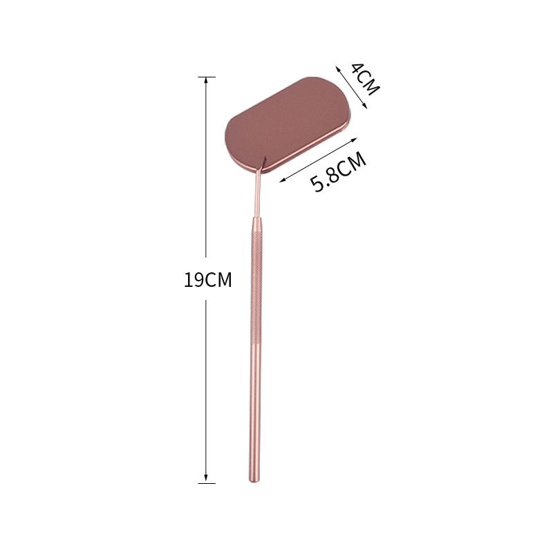 Stainless Long Handle Lash Mirror Stainless Long Handle Lash Mirror