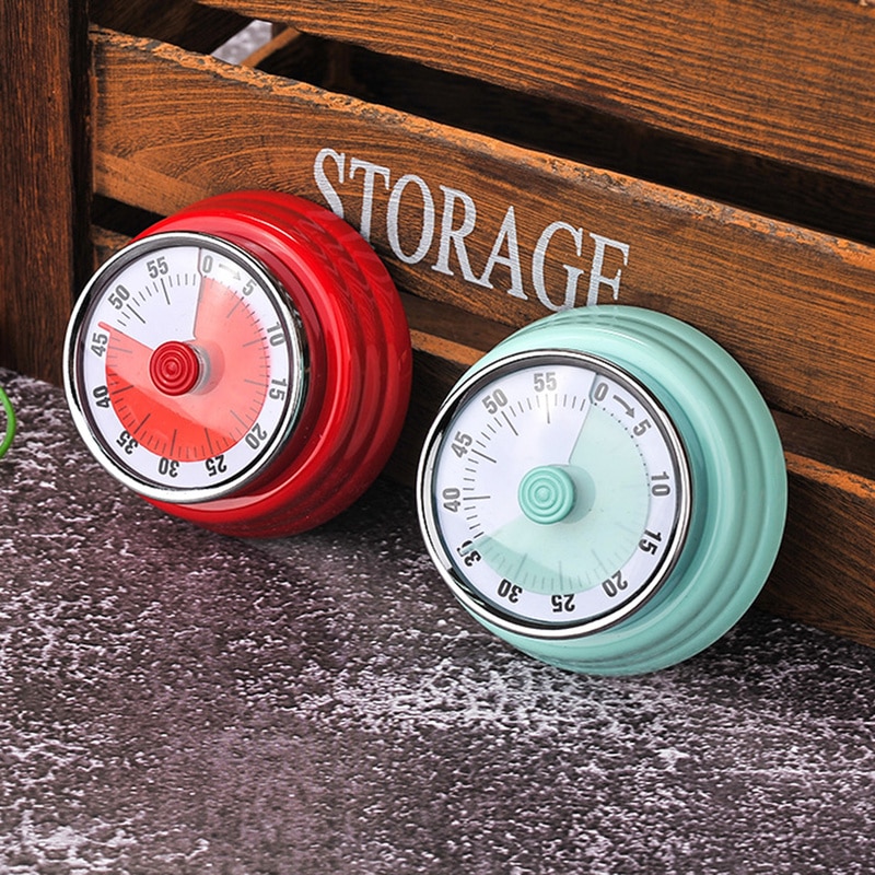 Stainless Magnetic Mechanical Kitchen Timer
