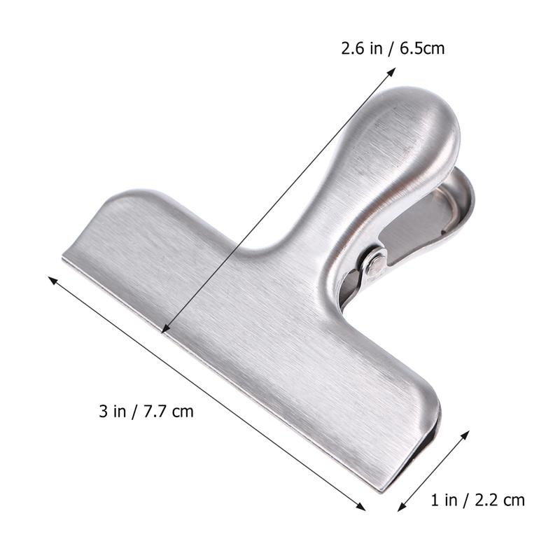 Stainless Metal Chip Clips (12pcs) Stainless Metal Chip Clips (12pcs)
