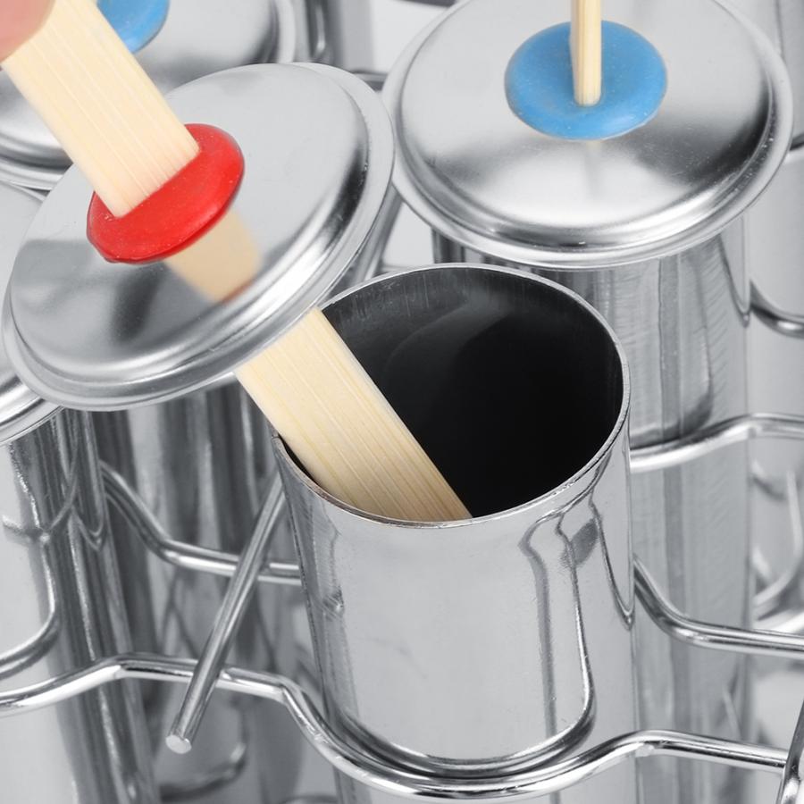 Stainless Metal Popsicle Molds (6pcs)