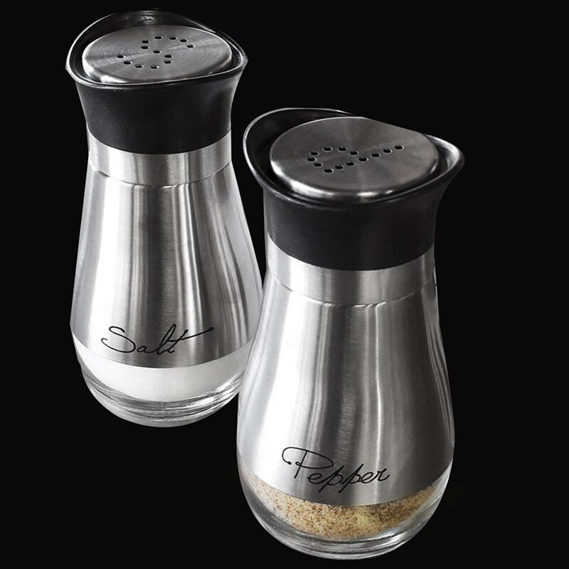 Stainless Pepper and Salt Set