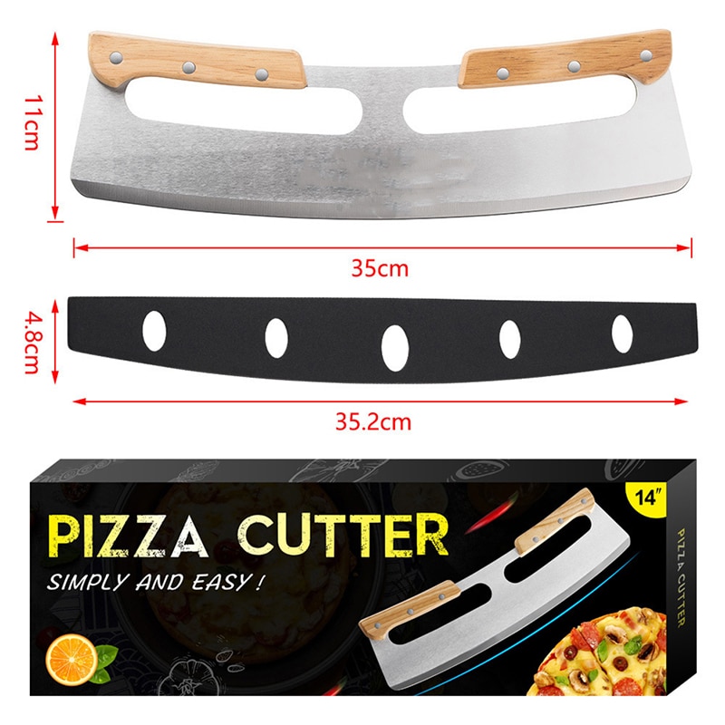 Stainless Pizza Chopper with Cover Stainless Pizza Chopper with Cover