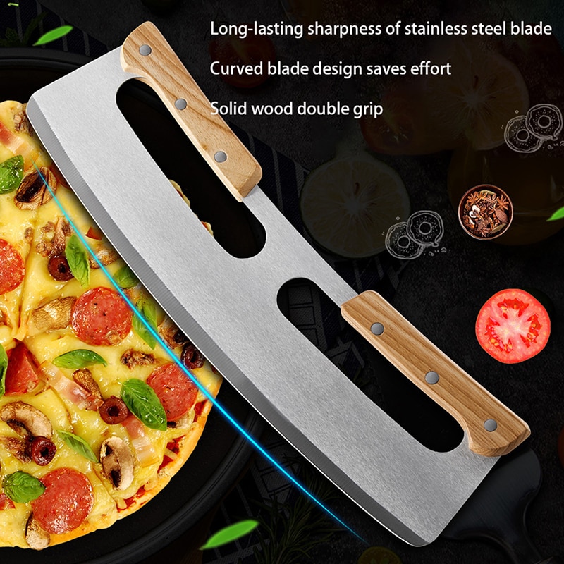 Stainless Pizza Chopper with Cover Stainless Pizza Chopper with Cover