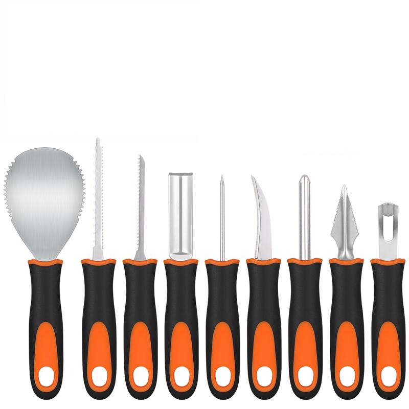 Stainless Pumpkin Carving Set (9pcs) Stainless Pumpkin Carving Set (9pcs)