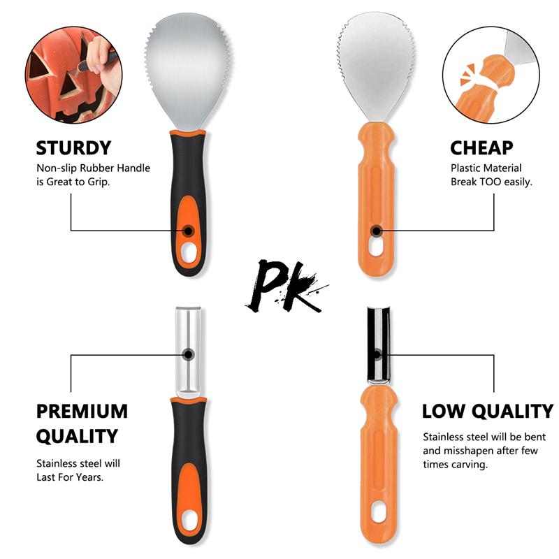 Stainless Pumpkin Carving Set (9pcs) Stainless Pumpkin Carving Set (9pcs)