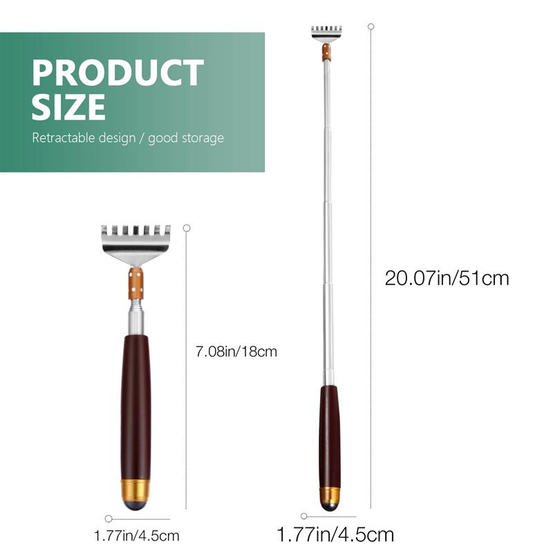 Stainless Retractable Back Scratcher Stainless Retractable Back Scratcher