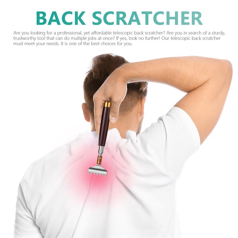 Stainless Retractable Back Scratcher Stainless Retractable Back Scratcher