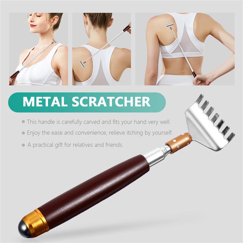 Stainless Retractable Back Scratcher Stainless Retractable Back Scratcher