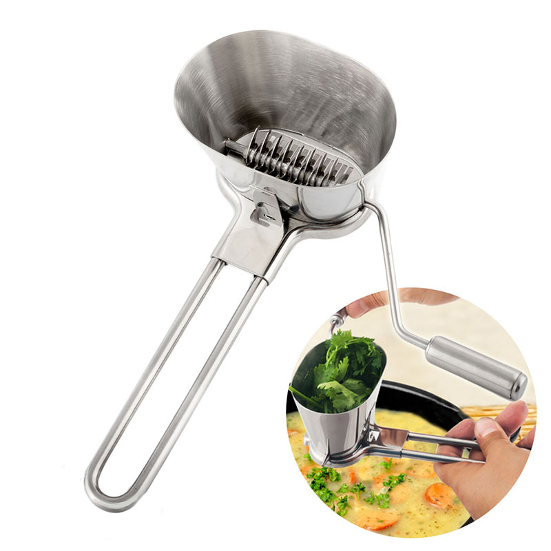 Stainless Rotary Coriander Cutter