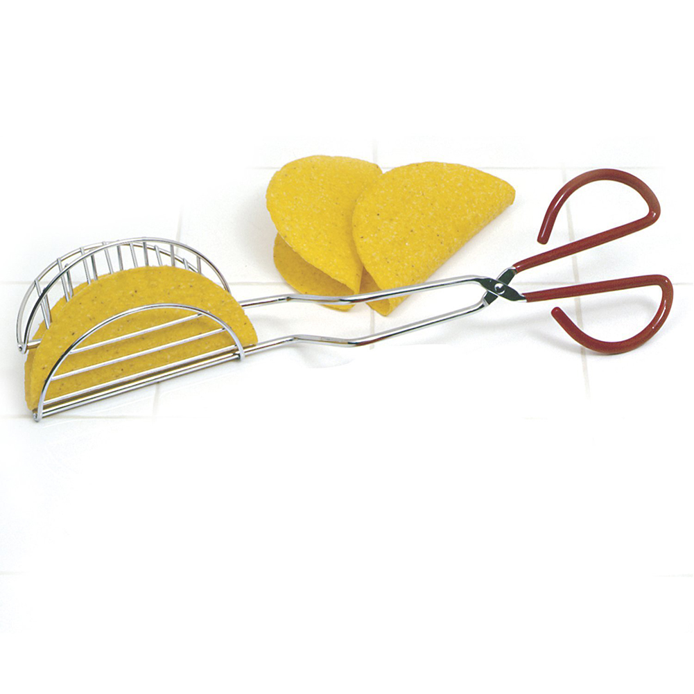 Stainless Scissors Style Taco Tongs Stainless Scissors Style Taco Tongs