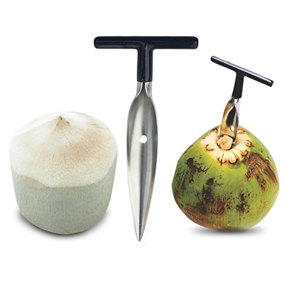 Stainless Screw-In Coconut Driller