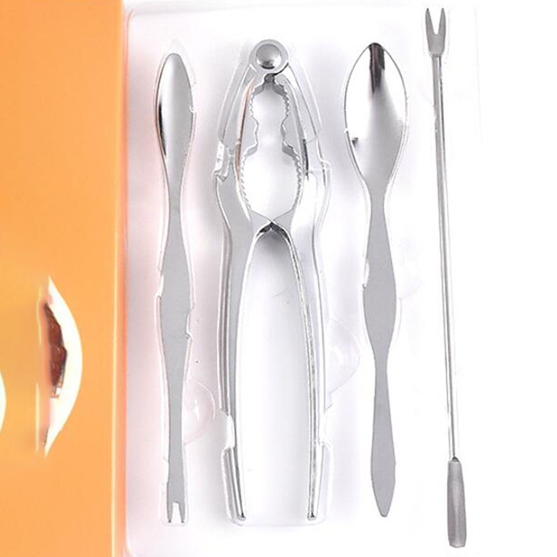 Stainless Seafood Tools Set (4pcs) Stainless Seafood Tools Set (4pcs)
