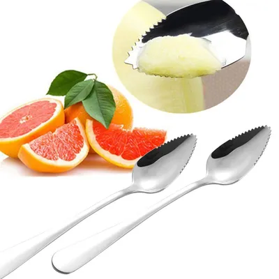 Stainless Serrated Grapefruit Spoons (2pcs)