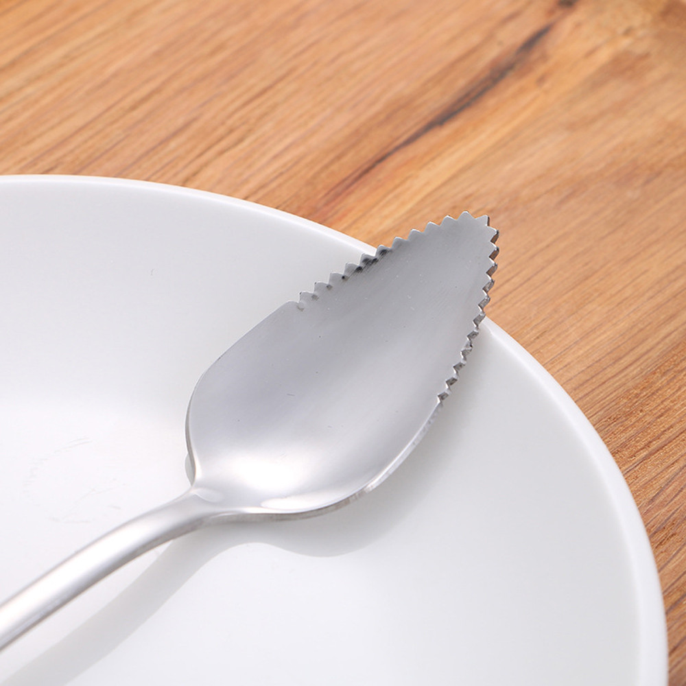 Stainless Serrated Grapefruit Spoons (2pcs)