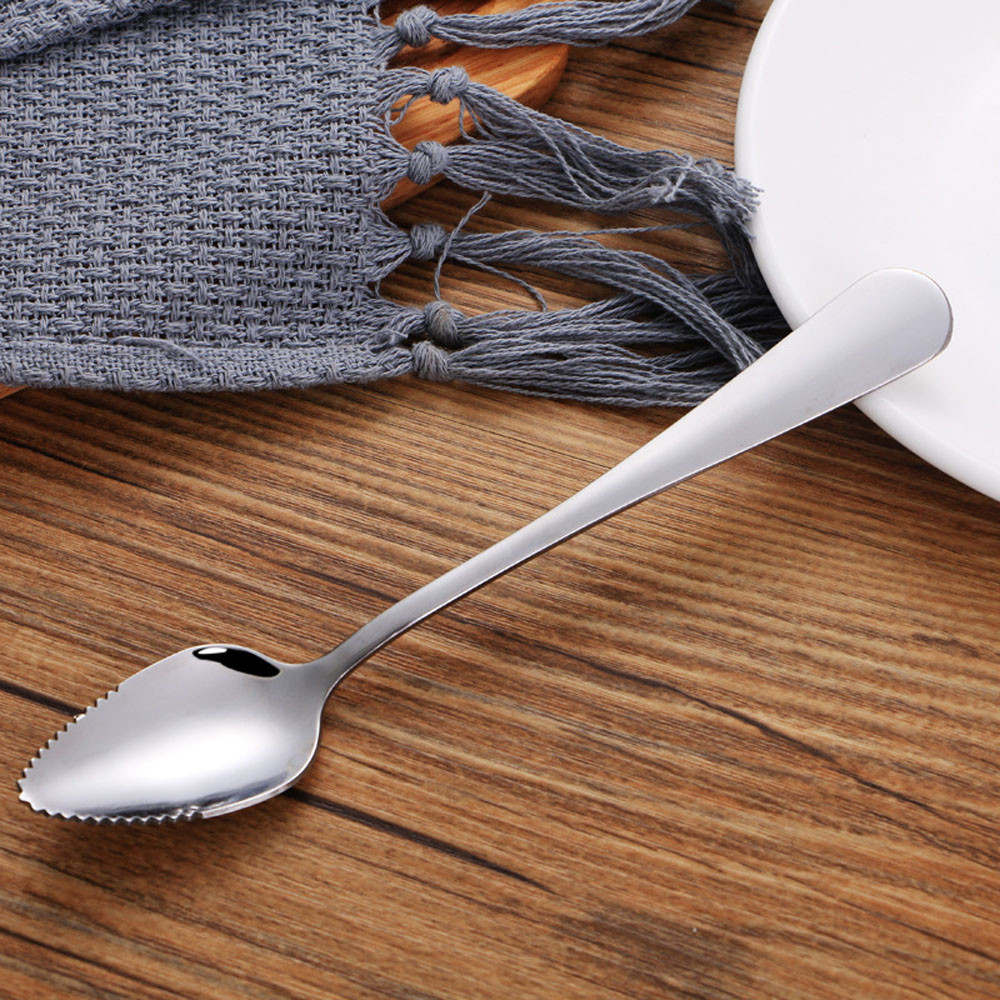 Stainless Serrated Grapefruit Spoons (2pcs)