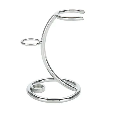 Stainless Shaving Brush and Razor Stand Stainless Shaving Brush and Razor Stand