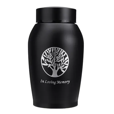 Stainless Steel 500g Pet Cremation Urn Stainless Steel 500g Pet Cremation Urn