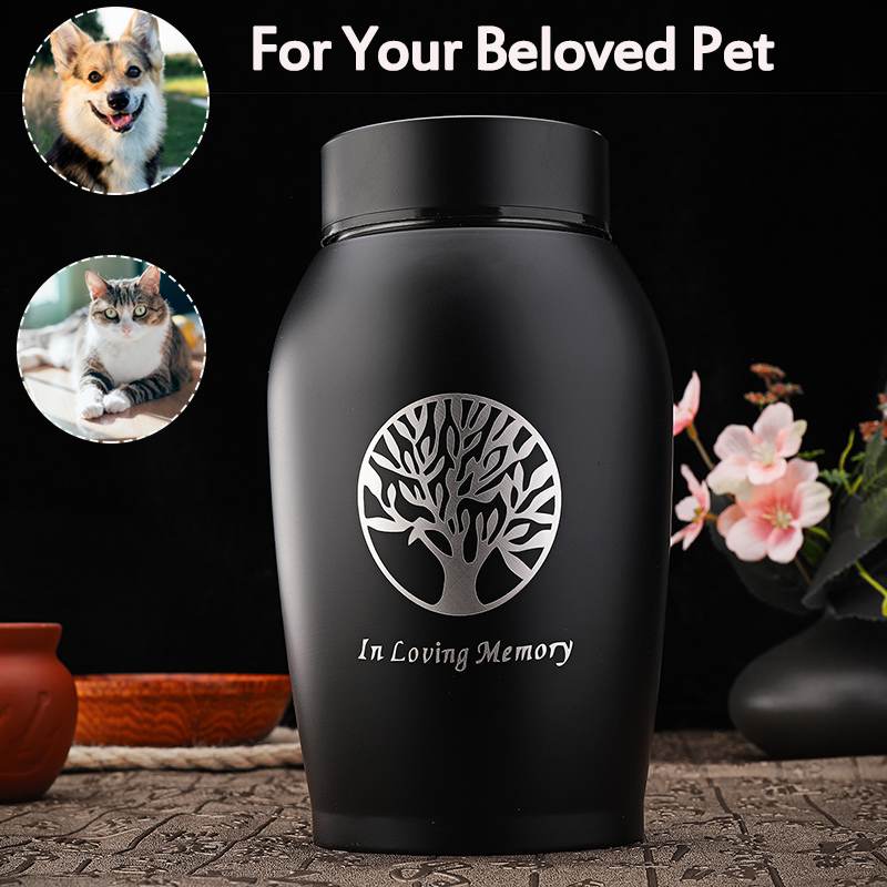 Stainless Steel 500g Pet Cremation Urn Stainless Steel 500g Pet Cremation Urn