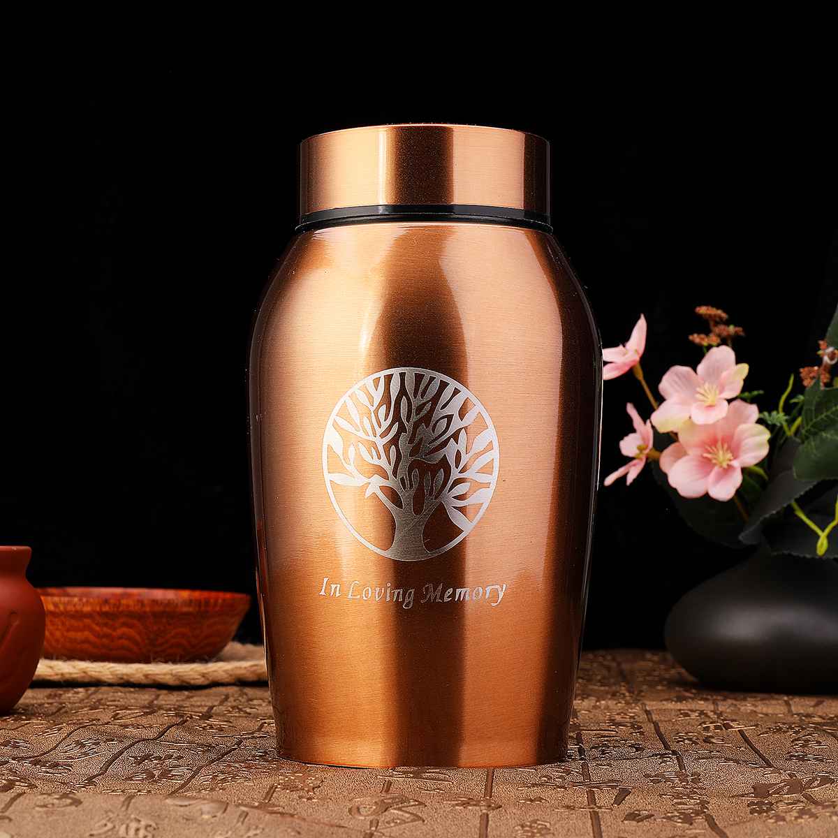 Stainless Steel 500g Pet Cremation Urn Stainless Steel 500g Pet Cremation Urn