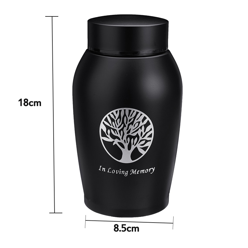 Stainless Steel 500g Pet Cremation Urn Stainless Steel 500g Pet Cremation Urn