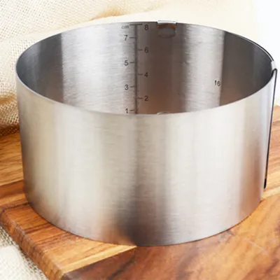Stainless Steel Adjustable Baking Mold Stainless Steel Adjustable Baking Mold