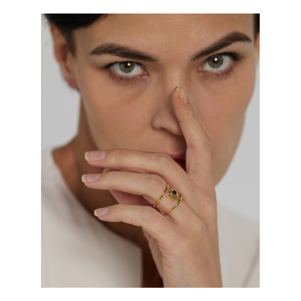 Stainless Steel Adjustable Sun Ring