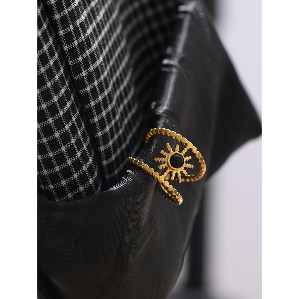 Stainless Steel Adjustable Sun Ring