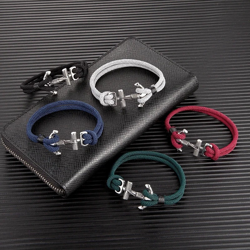 Stainless Steel Anchor Bracelet