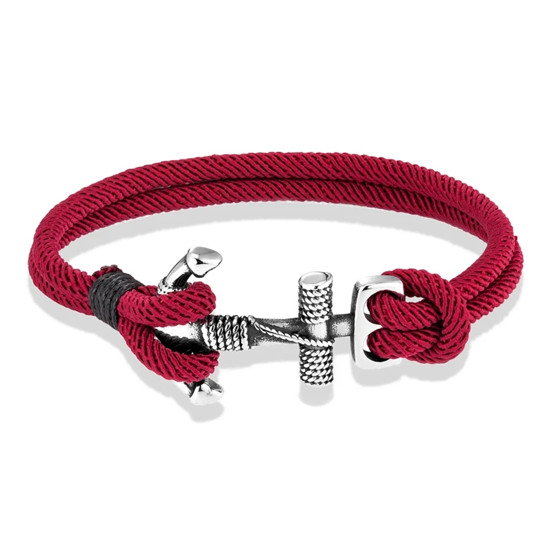 Stainless Steel Anchor Bracelet