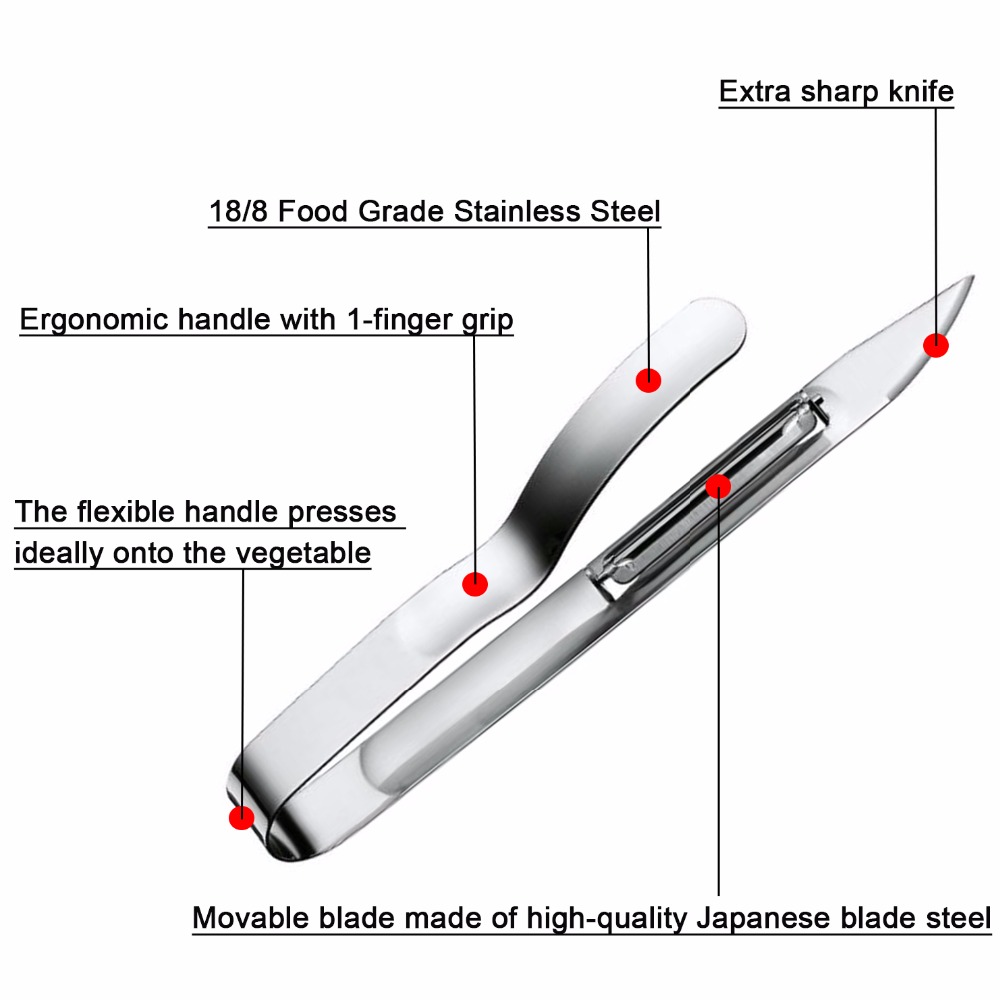 Stainless Steel Asparagus Peeler Stainless Steel Asparagus Peeler