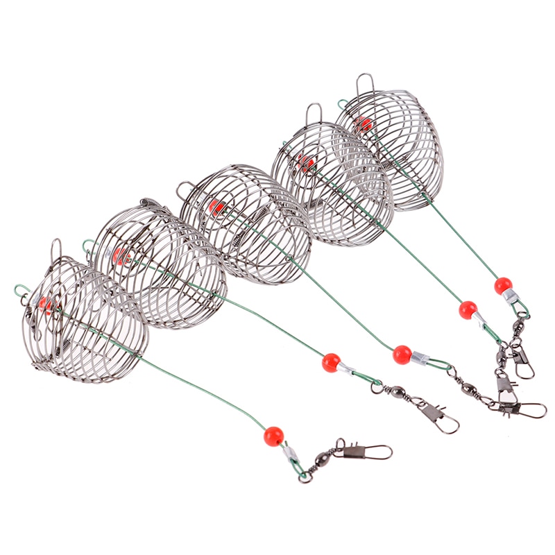 Stainless Steel Bait Feeders (5pcs) Stainless Steel Bait Feeders (5pcs)