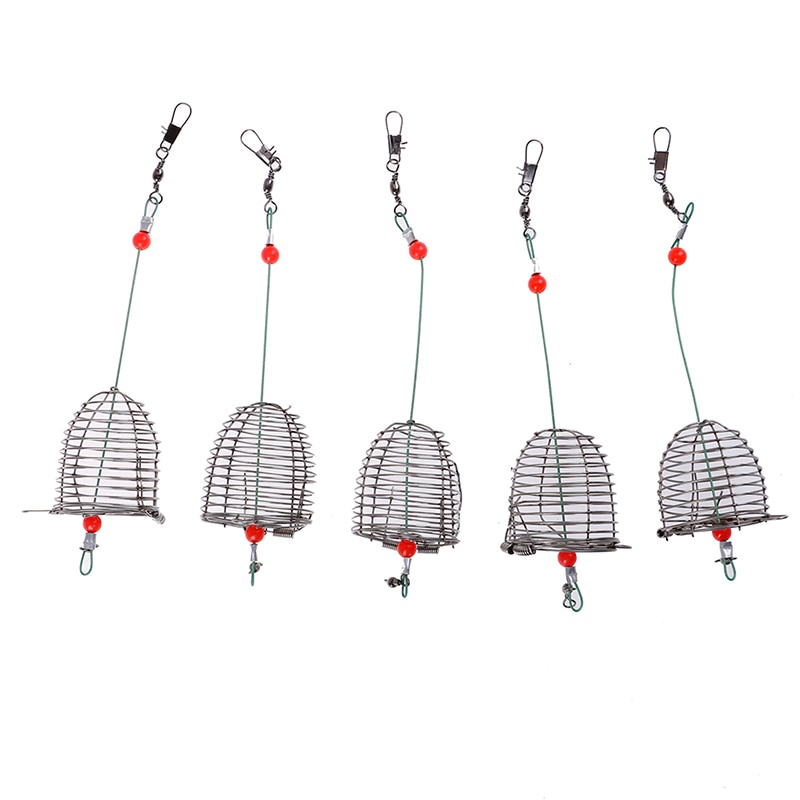 Stainless Steel Bait Feeders (5pcs) Stainless Steel Bait Feeders (5pcs)