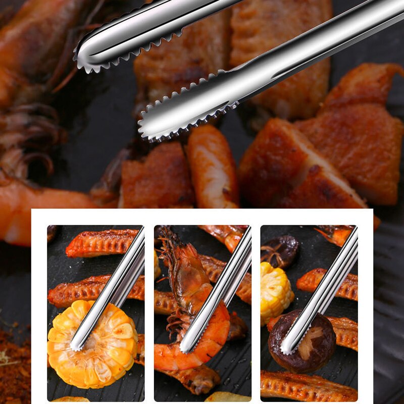Stainless Steel Barbecue Tongs Stainless Steel Barbecue Tongs