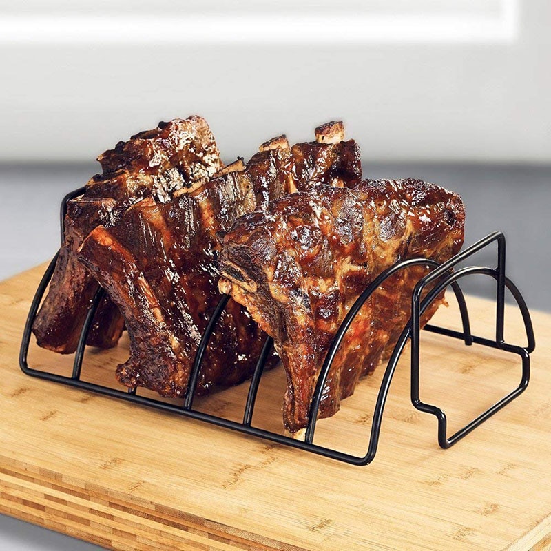 Stainless Steel BBQ Ribs Rack