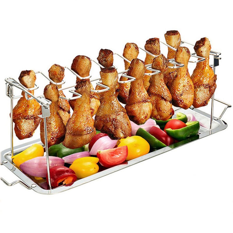 Stainless Steel BBQ Ribs Rack