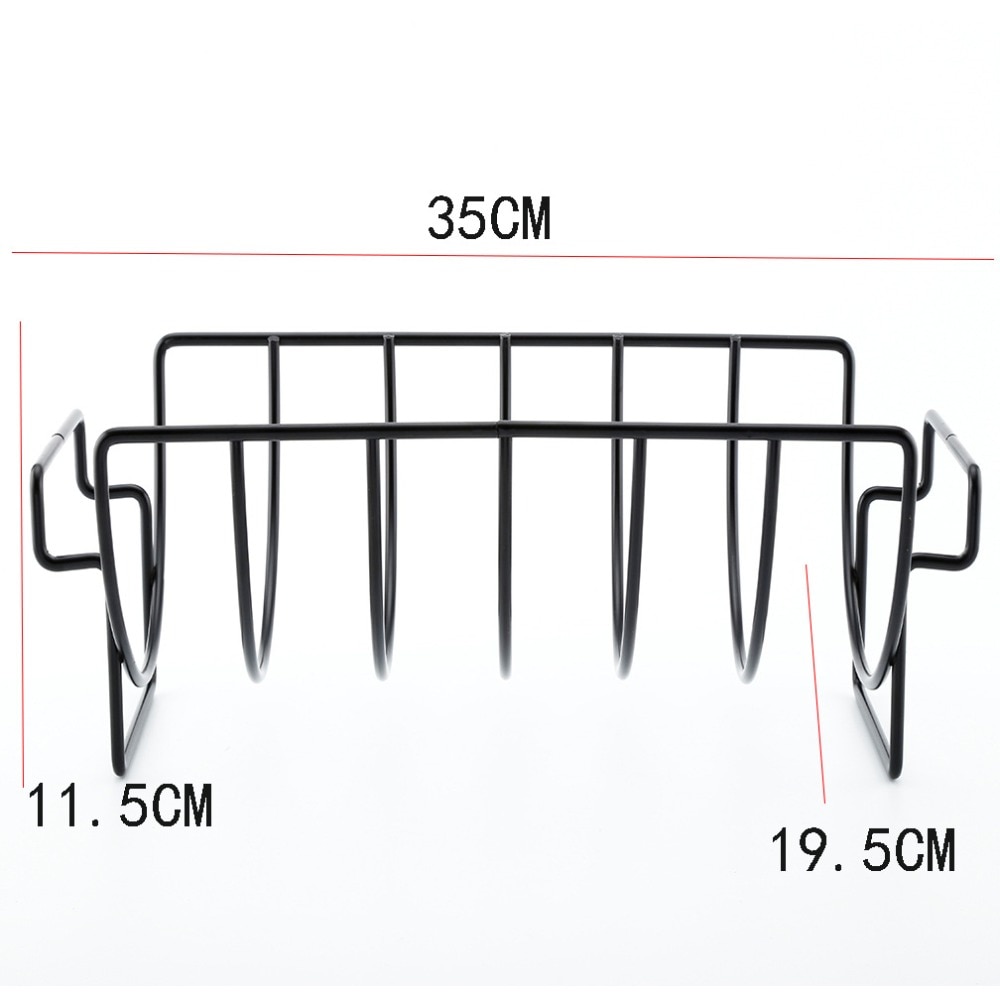 Stainless Steel BBQ Ribs Rack