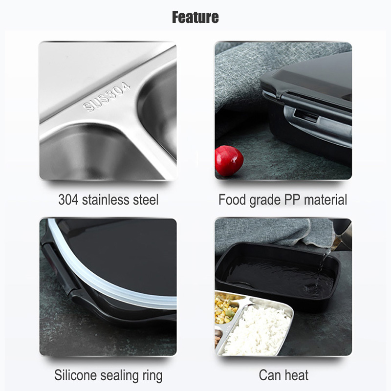 Stainless Steel Bento Box Leak-Proof
