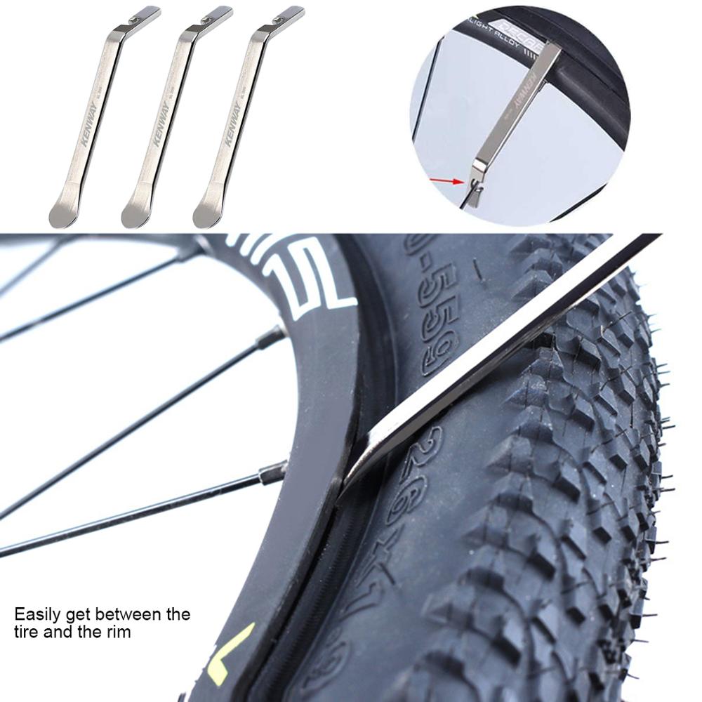 Stainless Steel Bike Tire Levers (3pcs)