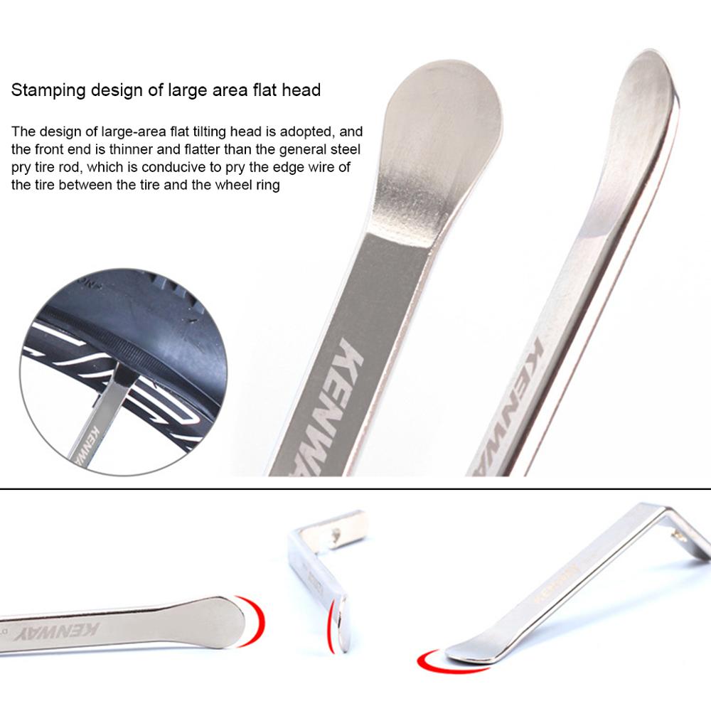Stainless Steel Bike Tire Levers (3pcs)