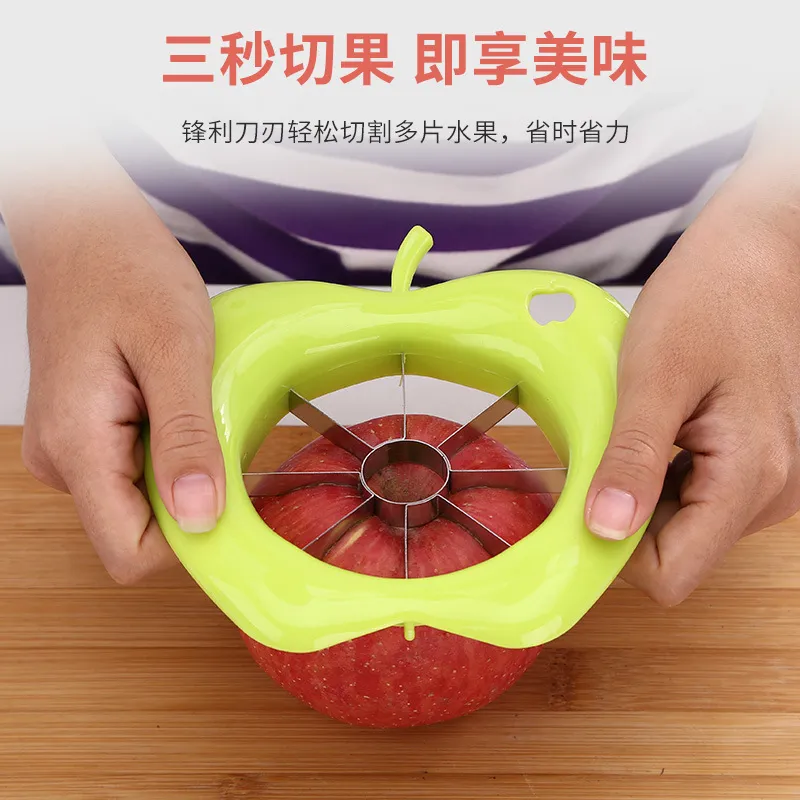 Stainless Steel Blade Apple Corer Slicer Stainless Steel Blade Apple Corer Slicer