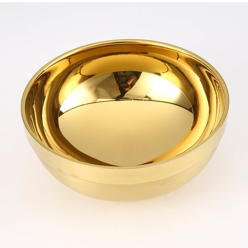 Stainless Steel Bowl Double Layer Metal