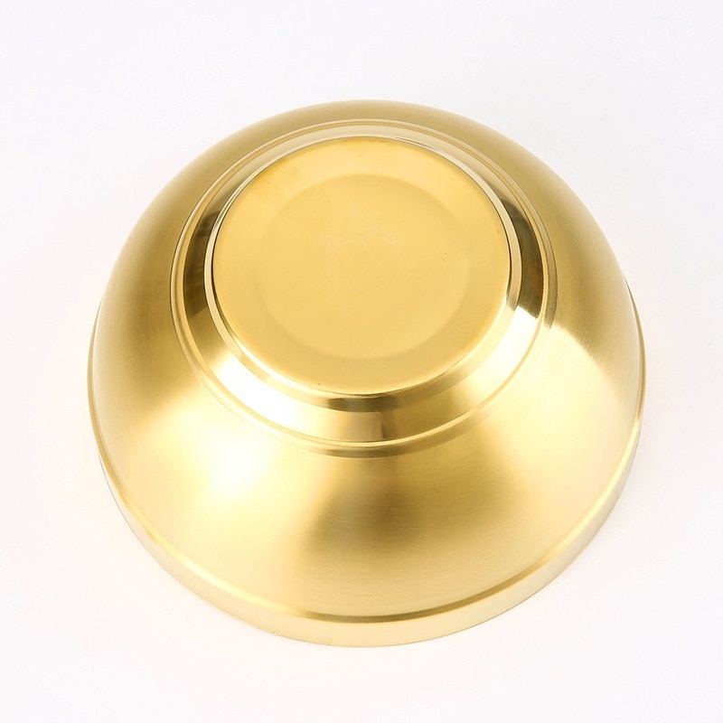Stainless Steel Bowl Double Layer Metal Stainless Steel Bowl Double Layer Metal