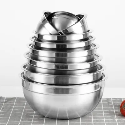 Stainless Steel Bowl Set (6 Pcs) Stainless Steel Bowl Set (6 Pcs)