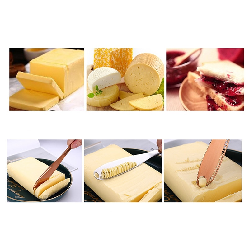 Stainless Steel Butter Knife with Holes Stainless Steel Butter Knife with Holes