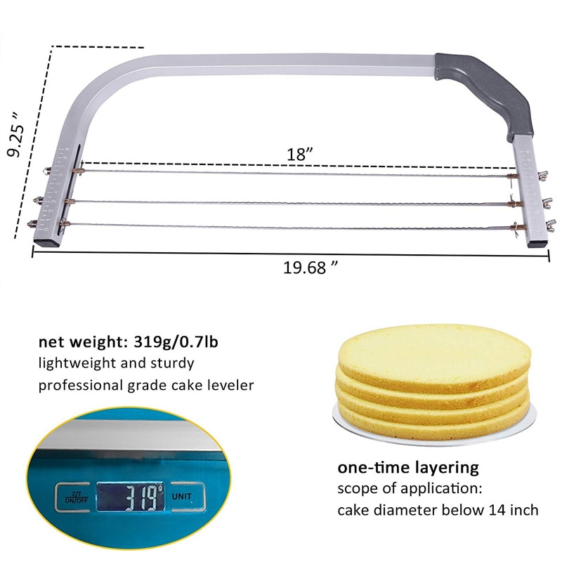 Stainless Steel Cake Layer Cutter